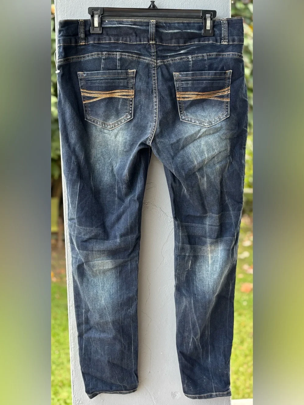 VIP Women’s Skinny Jeans - Dark Blue Wash